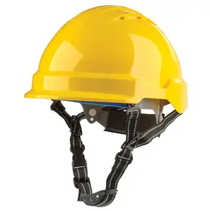 J. J. Keller® SAFEGEAR® Americana Climbing Helmet Type II - Yellow, Unvented Main Image