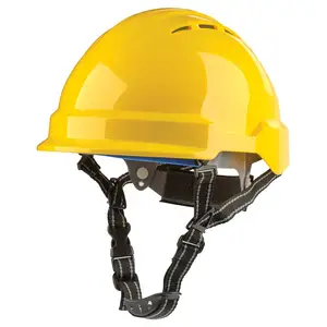 J. J. Keller® SAFEGEAR® Americana Climbing Helmet Type II - Yellow, Vented Main Image