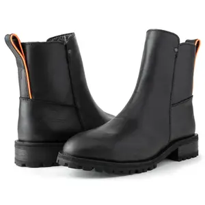 Juno Jones Women's Meti II Steel Toe Boot - Black, Size 5 Main Image