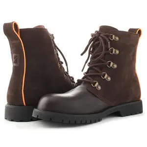 Juno Jones Women’s Hadaway Steel Toe Boot - Brown, Size 5 Main Image