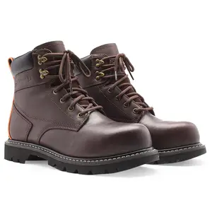 Juno Jones Men’s Classic Composite Toe Hickory Brown Boot - Size 8 Main Image