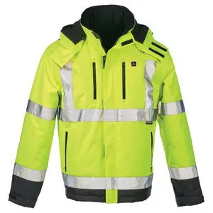 J. J. Keller® SAFEGEAR® Heated Bomber Jacket Type R Class 3 - 2X-Large Main Image