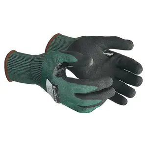 J. J. Keller® SAFEGEAR® Bladestop Micro-Foam Sandy Nitrile Dip A5 Glove - Small, 1 Pair Main Image