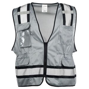 J. J. Keller® SAFEGEAR® Colored Safety Vest - Zipper Closure