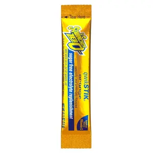 Sqwincher Zero Calorie Qwik Stick Sugar-Free Electrolyte Orange Drink Mix - Case of 500 Main Image