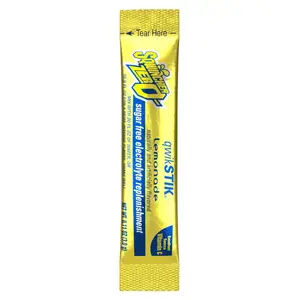 Sqwincher Zero Calorie Qwik Stick Sugar-Free Electrolyte Lemonade Drink Mix - Case of 500 Main Image