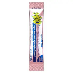Sqwincher Zero Calorie Qwik Stick Sugar-Free Electrolyte Strawberry Lemonade Drink Mix - Case of 500 Main Image