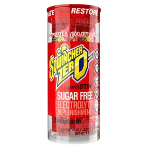 Sqwincher Qwik Stick Zero-Calorie-Sugar-Free Electrolyte Powdered Beverage Mix Assorted Pack - Case of 200 Main Image