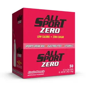 All Sport Powder Hydration Stick Zero Calorie Drink Mix - Fruit Punch, Sugar Free, Pack of 500 Main Image