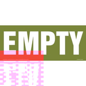 Empty Sign - Long Format