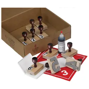 3.5" Placard Numbering Stamp Kit Main Image