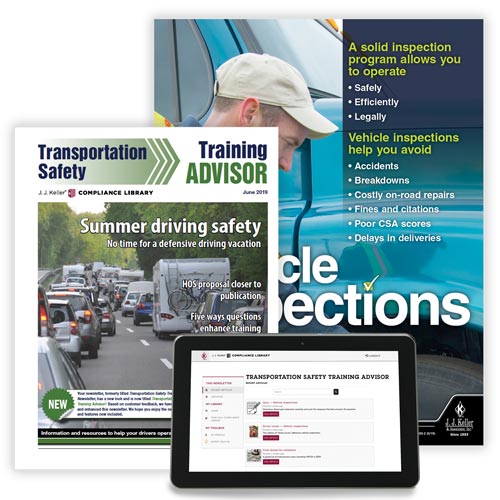 Transportation Safety Training Advisor Newsletter