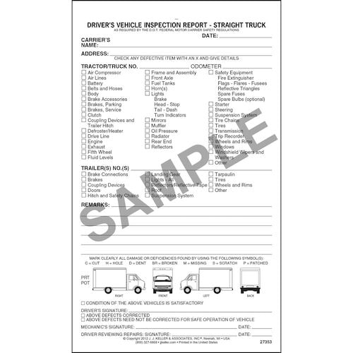 Driver Vehicle Examination Report Example What Is A Driver Vehicle Examination Report - Design Talk