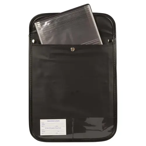 Door Pouch Document Holder - Black