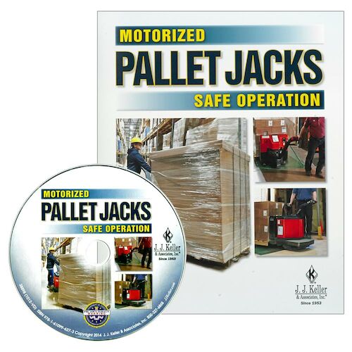 Motorized Pallet Jacks: Safe Operation - DVD Training (08419)