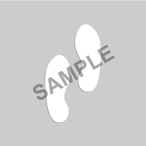 Footprints - Floor Stencil (010205)