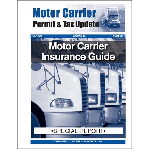 Special Report Motor Carrier Insurance Guide