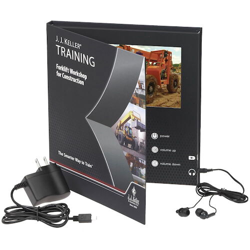 Forklift Workshop for Construction - Video Training Book (010716)