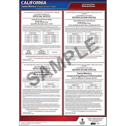 california-santa-monica-municipal-code-poster