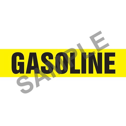 Gasoline Pipe Marker - ASME/ANSI (013769)