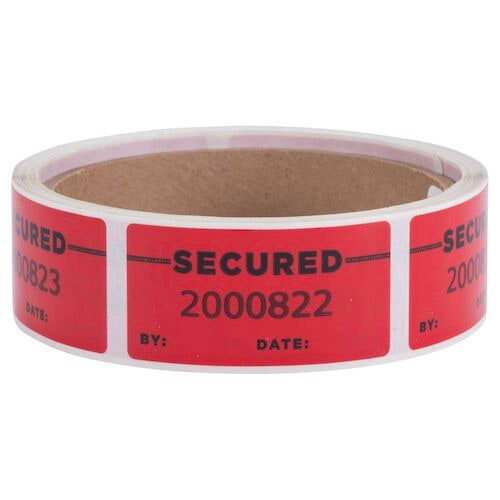 Void Open Tamper Evident Label