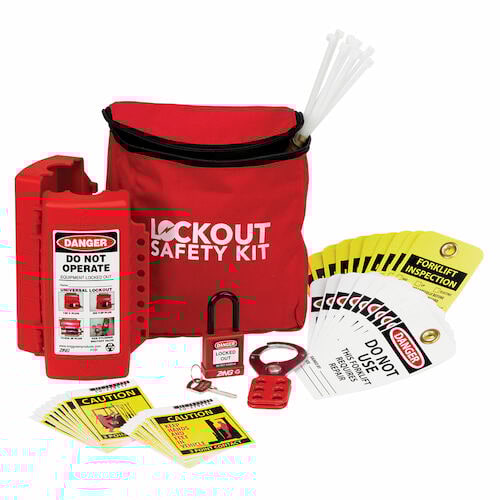 forklift lock out tag out