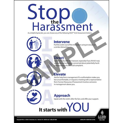 Sexual Harassment In The Workplace Poster 5632