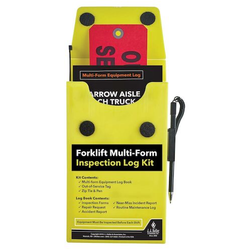 Narrow Aisle Reach Truck and Order Picker Multiform Forklift Inspection Kit (015179)