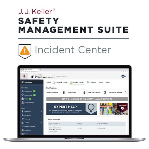 OSHA Recordkeeping & Reporting J. J. Keller Incident Center
