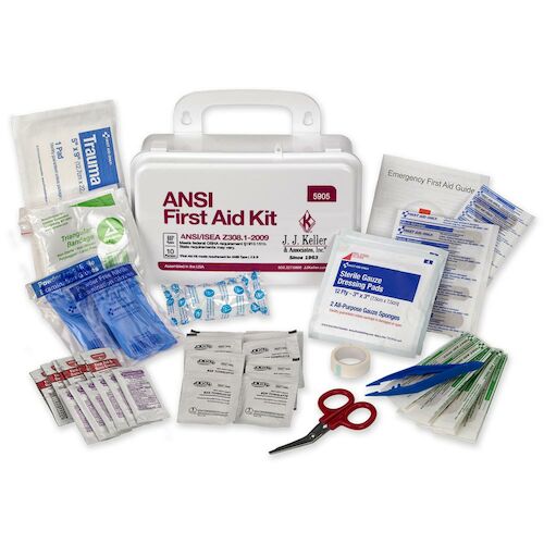 complete first aid box