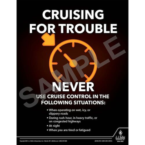 Cruising For Trouble - Transportation Safety Poster (017699)