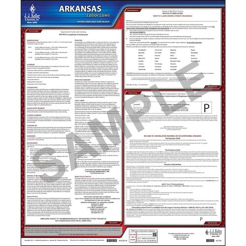 2023 Arkansas & Federal Labor Law Posters (03968)