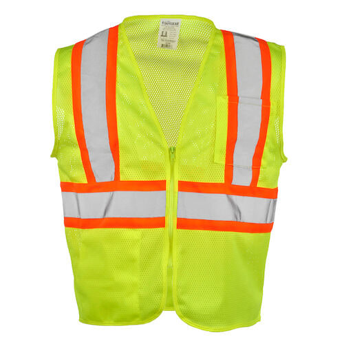 J. J. Keller® SAFEGEAR® Two-Tone ANSI Type R Class 2 Safety Vest (019221)