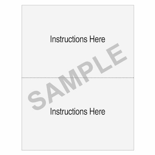 Blank W-2 Laser Forms