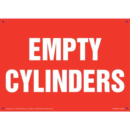 Empty Cylinders Sign (011824)