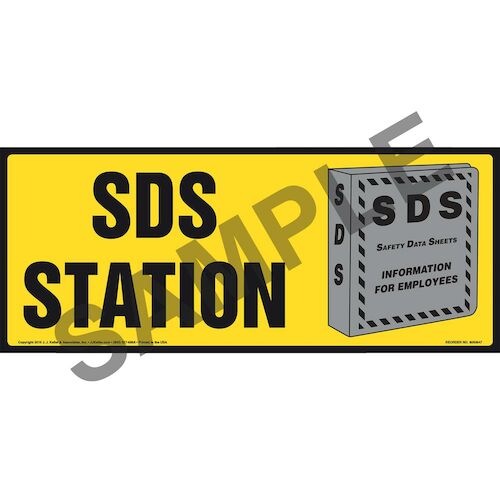 SDS Station Sign With Graphic (011882)