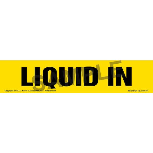 Liquid In Label - Yellow, Long Format (012026)