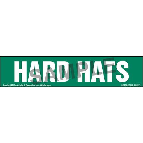 Hard Hat Label (014222)