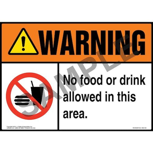Pub Hotel Cafe Restaurants Stainless NSW NO FOOD NO EATING SIGN 