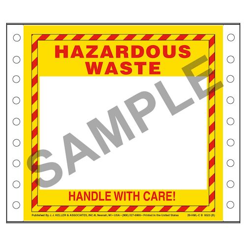 Hazardous Waste Labels