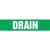 Drain Pipe Marker - ASME/ANSI - Green - 013747