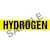 Hydrogen Pipe Marker - ASME/ANSI - Yellow - 013797