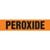 Peroxide Pipe Marker - ASME/ANSI - Orange - 013834