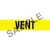 Vent Pipe Marker - ASME/ANSI - Yellow - 013895