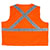 Orange Safety Vest Back - 015093