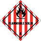 Class 4 Flammable Solid Placard