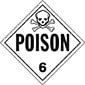 Class 6 Poison Placard