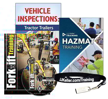 USB and DVD training materials