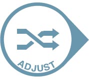 adjust