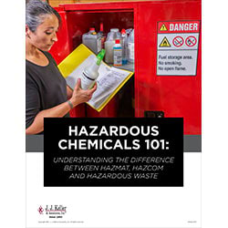 Hazardous Chemicals 101: Understanding the Difference Between Hazmat, HazCom and Hazwaste - Free Whitepaper